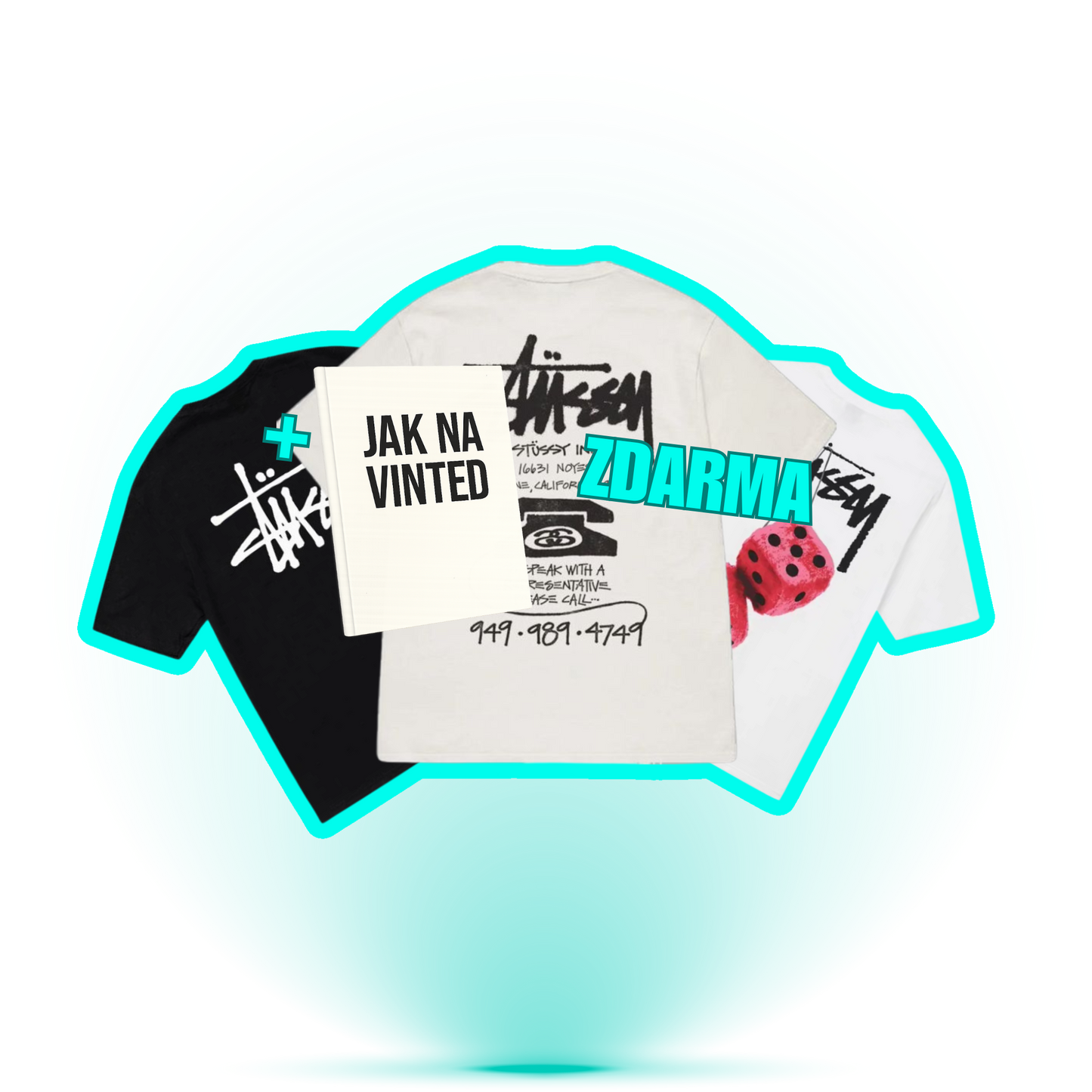 Stüssy Trička - Vintage dodavatel